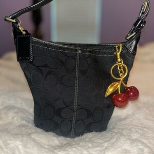 Black Coach Bleeker Bag